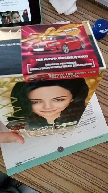 Gece mavisi saç boyası  - Görsel 3