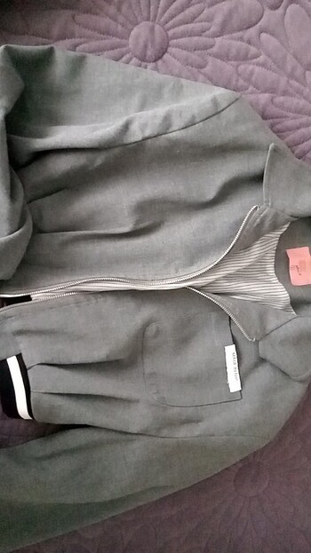 Crop blazer ceket  - Görsel 3