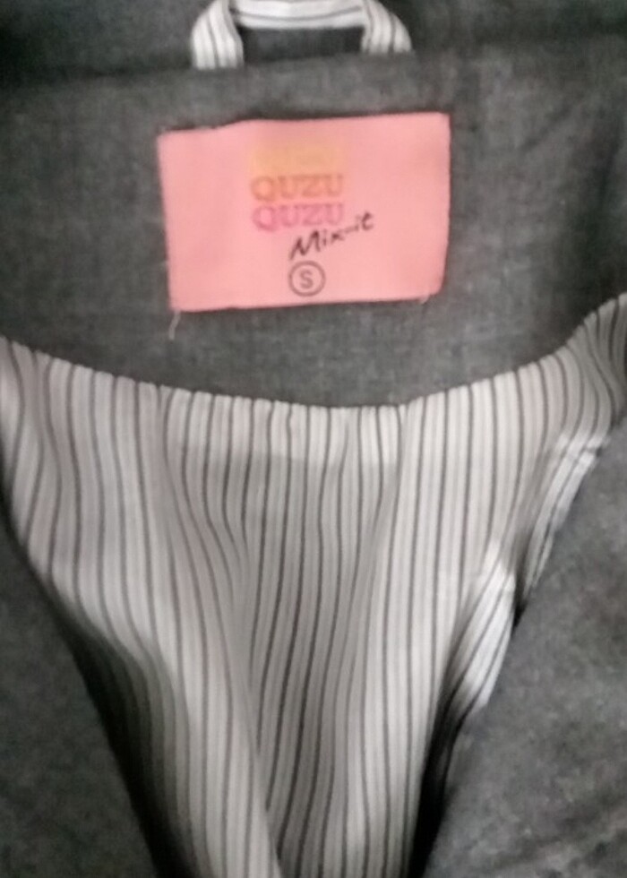 Crop blazer ceket  - Görsel 2