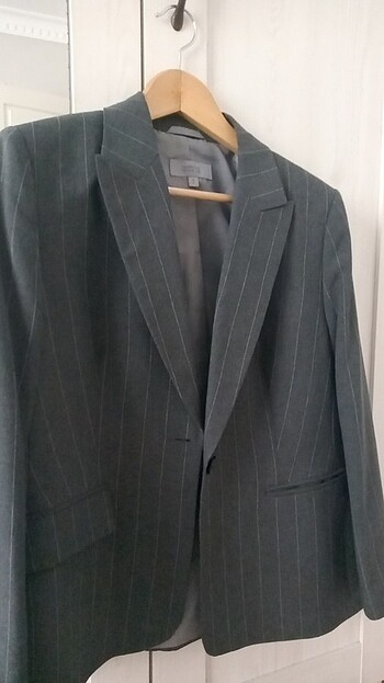 Çizgili Marks& Spencer blazer ceket  - Görsel 4