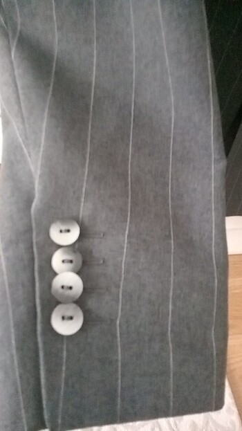 Çizgili Marks& Spencer blazer ceket  - Görsel 5