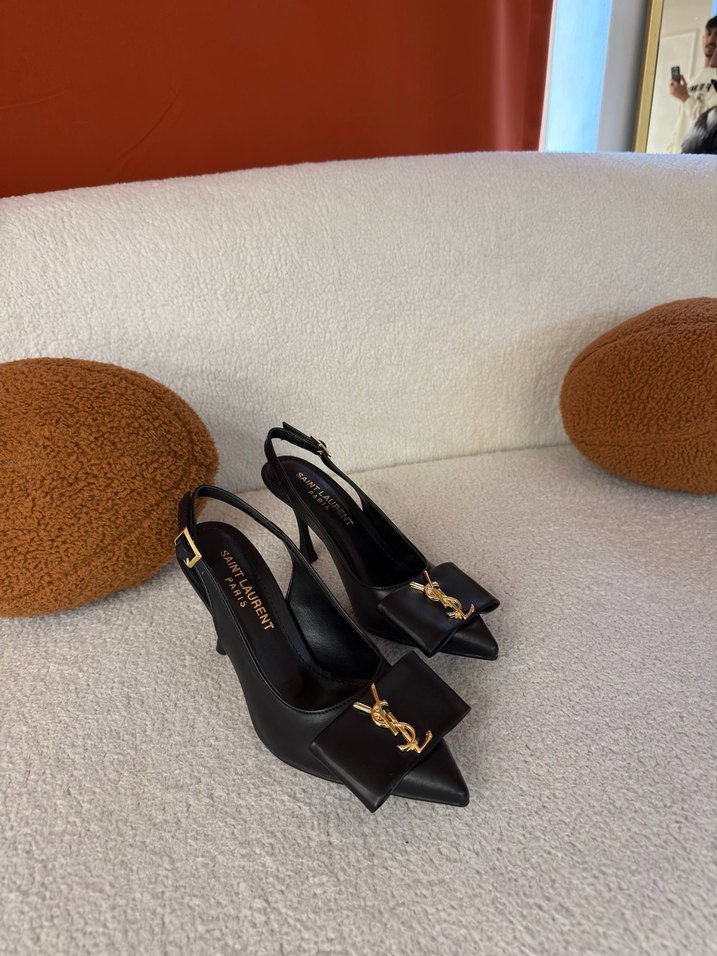 Ysl Topuklu Ayakkabı - Görsel 4
