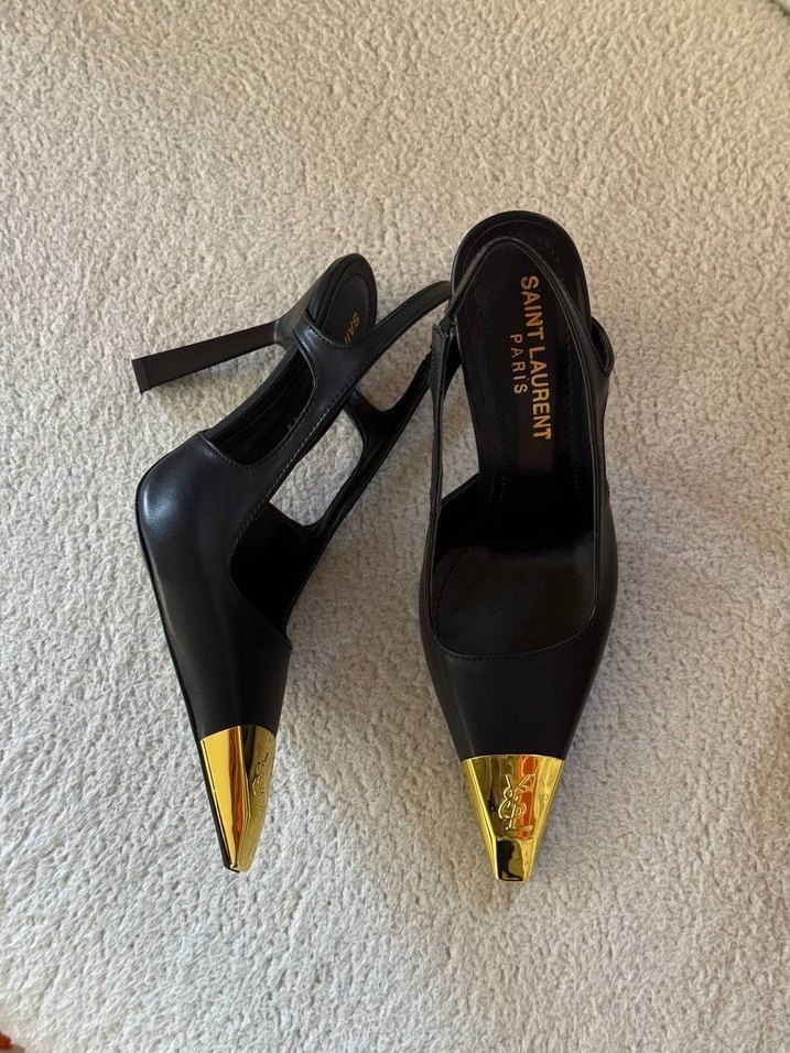 Ysl Topuklu Ayakkabı - Görsel 3