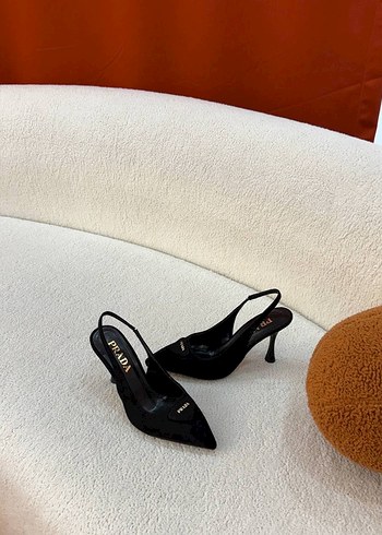 Prada Süet Topuklu Ayakkabı - Görsel 4
