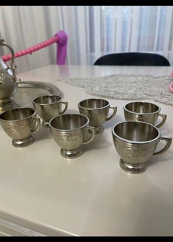 Parlak Gümüş zemzem seti - Görsel 3