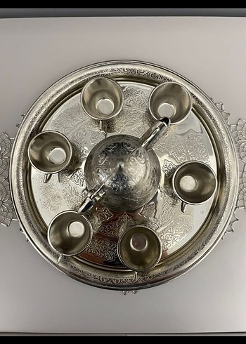 Parlak Gümüş zemzem seti - Görsel 6