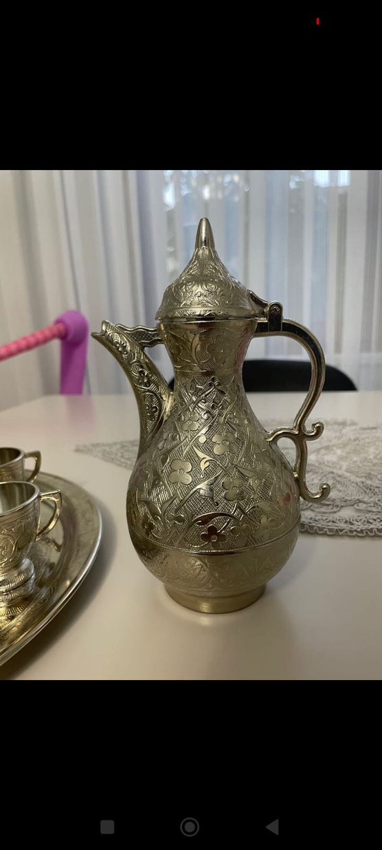 Parlak Gümüş zemzem seti - Görsel 2