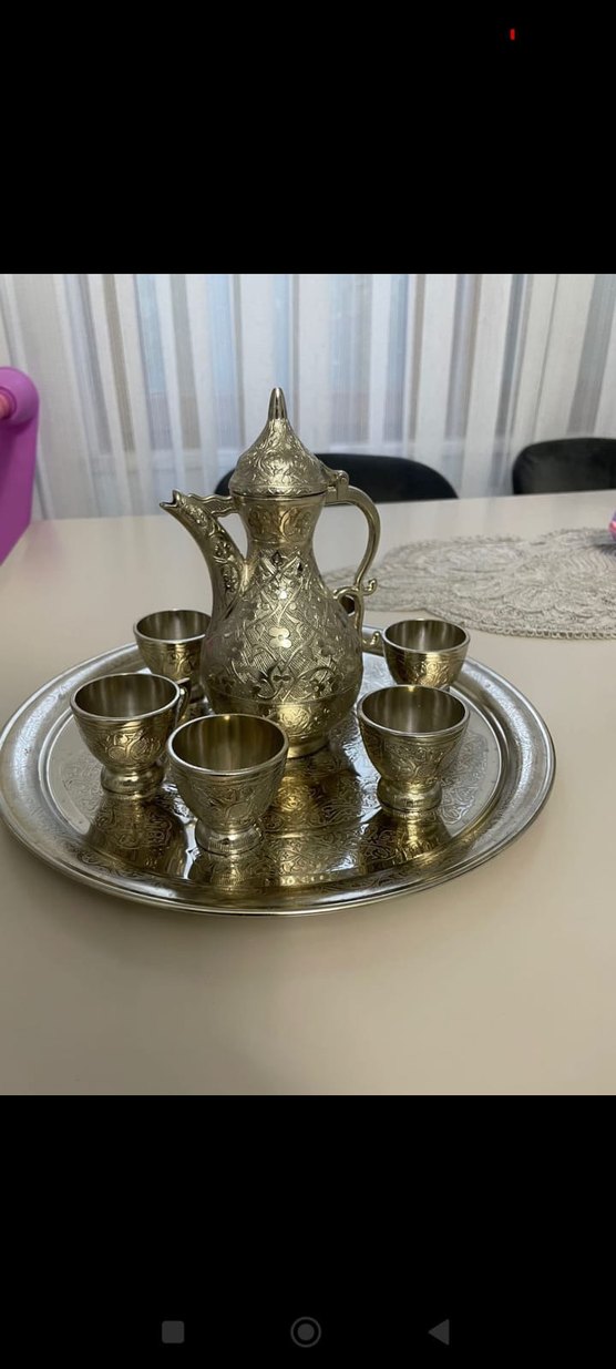 Parlak Gümüş zemzem seti - Görsel 5