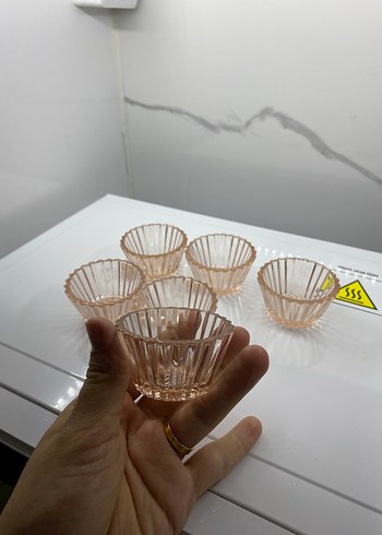 Bej Renkli Cam Kase Seti - Görsel 2