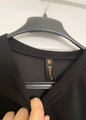 Siyah Salaş Midi Tunik takım - Görsel 6