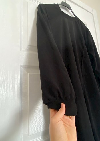 Siyah Salaş Midi Tunik takım - Görsel 2