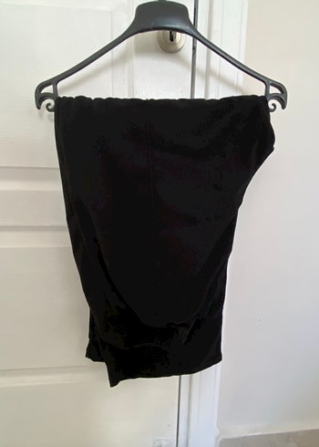 Siyah Salaş Midi Tunik takım - Görsel 3