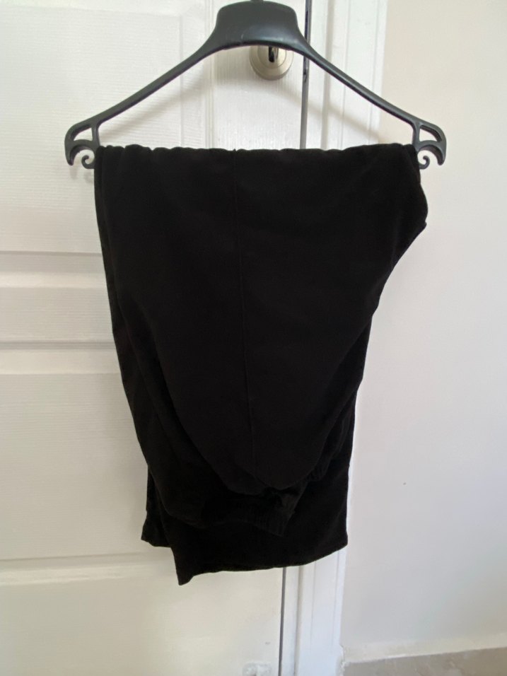 Siyah Salaş Midi Tunik takım - Görsel 3