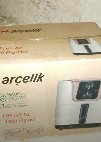 Arçelik Beyaz ve Rose Gold Airfryer