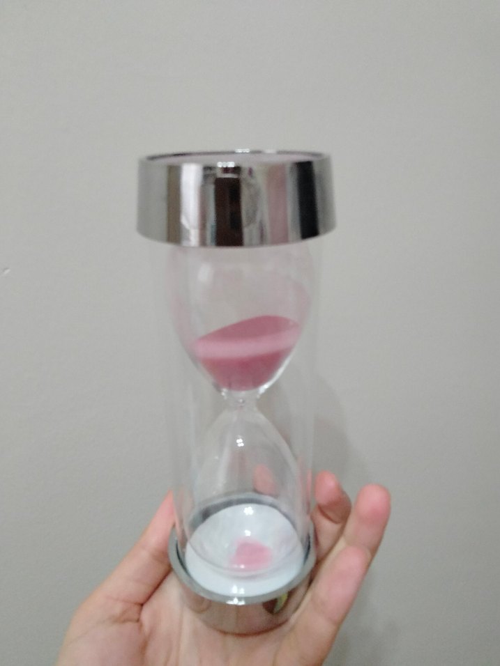 Pembe Pastel Kum Saati - Görsel 2