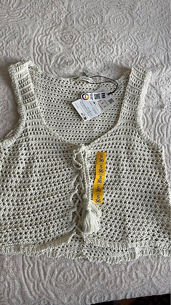 Pull and Bear Kroşe yelek