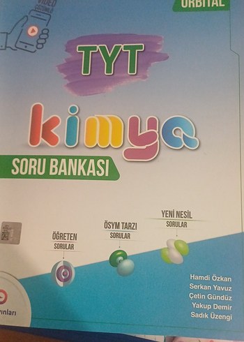TYT Kimya Soru Bankası Pastel Renkli