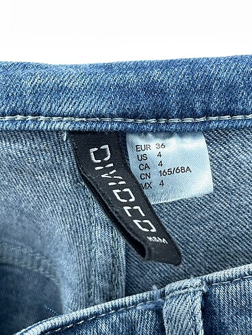 36 Beden mavi Renk H&M Jean / Kot %70 İndirimli.