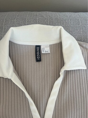 H&M H&M bej rengi mini elbise