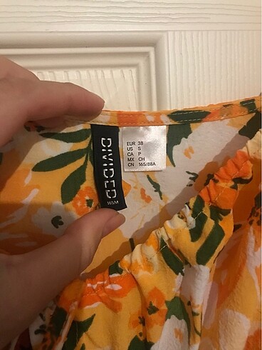 s Beden H&M çiçekli elbise
