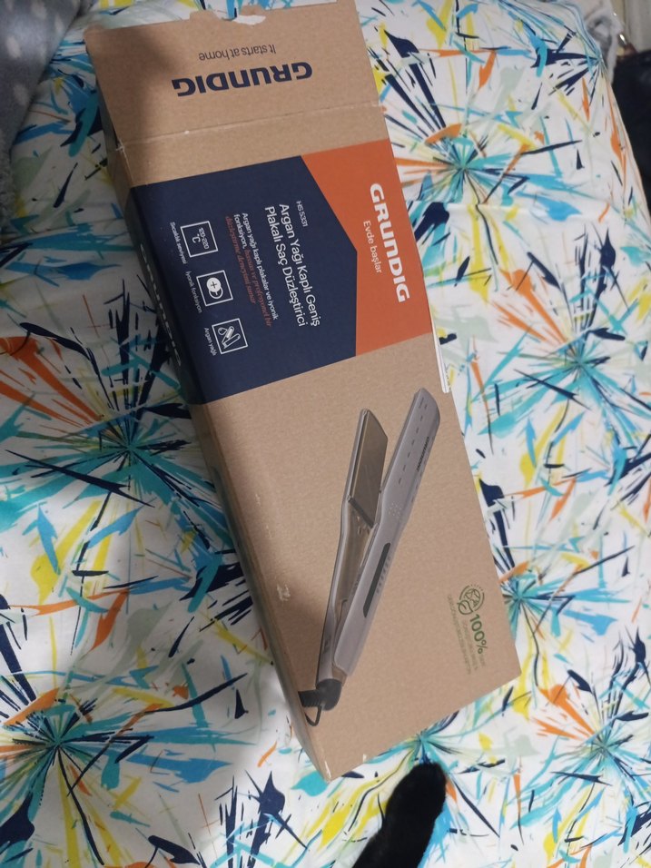 Grundig Bej Gri Saç Düzleştirici - Görsel 5