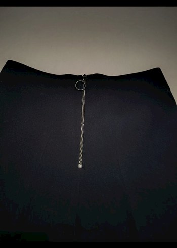 Lacivert Kadın Midi Kumaş Pantolon - Görsel 3