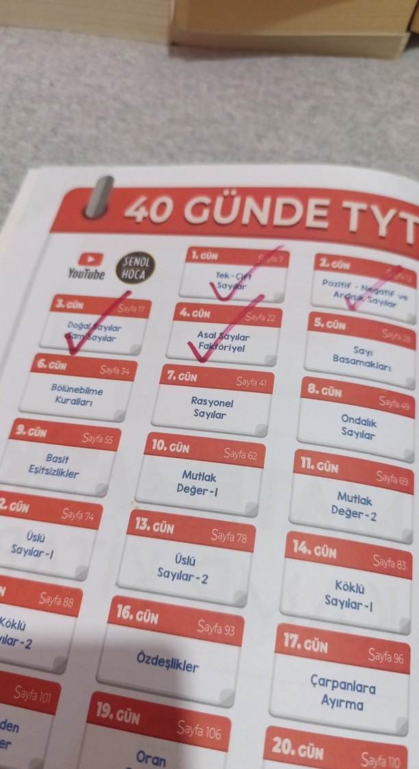 40 Gün TYT Matematik Kampı Video Ders Kitabı - Görsel 3