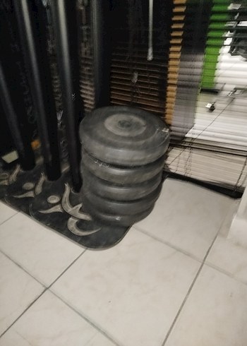 Yılan Desenli Siyah Egzersiz Matı