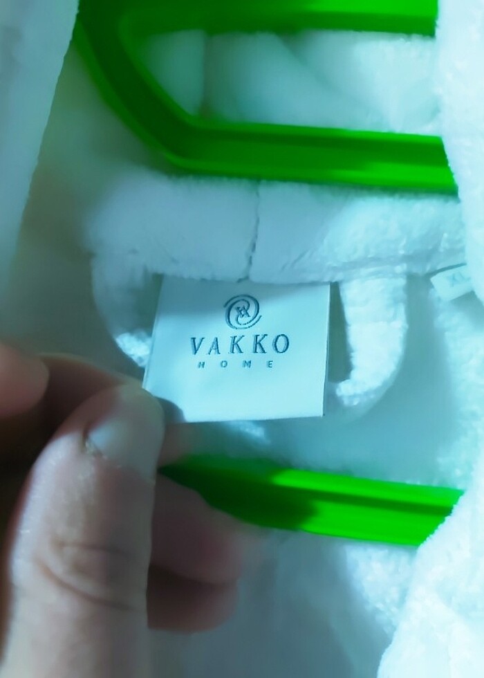 Bornoz Vakko xl 3 defa yıkandı özel bı bornoz - Görsel 2