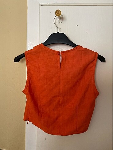 Artistry Keten crop üst