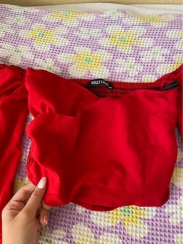 Zara Holly Lolly kırmızı büstiyer
