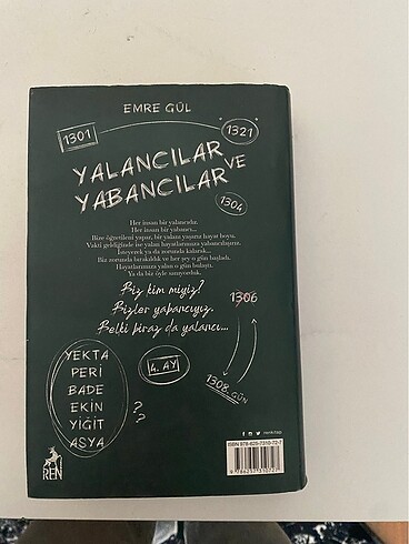  Yalancılar ve yabancılar hiç okunmadı