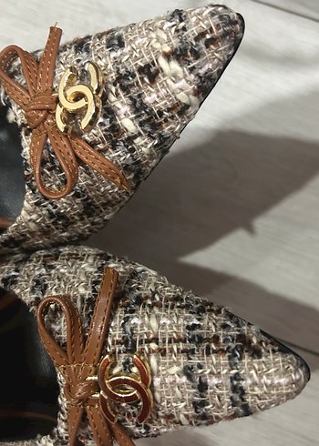 Kahverengi Tokalı Modern Klasik Kadın Babet - Görsel 3