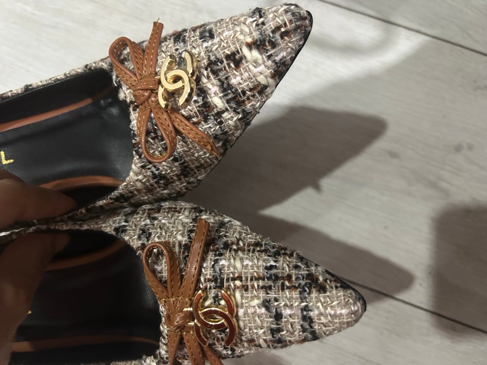 Kahverengi Tokalı Modern Klasik Kadın Babet - Görsel 3