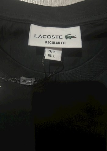 Lacoste L Siyah Baskılı Erkek Tişörtbeden - Görsel 4