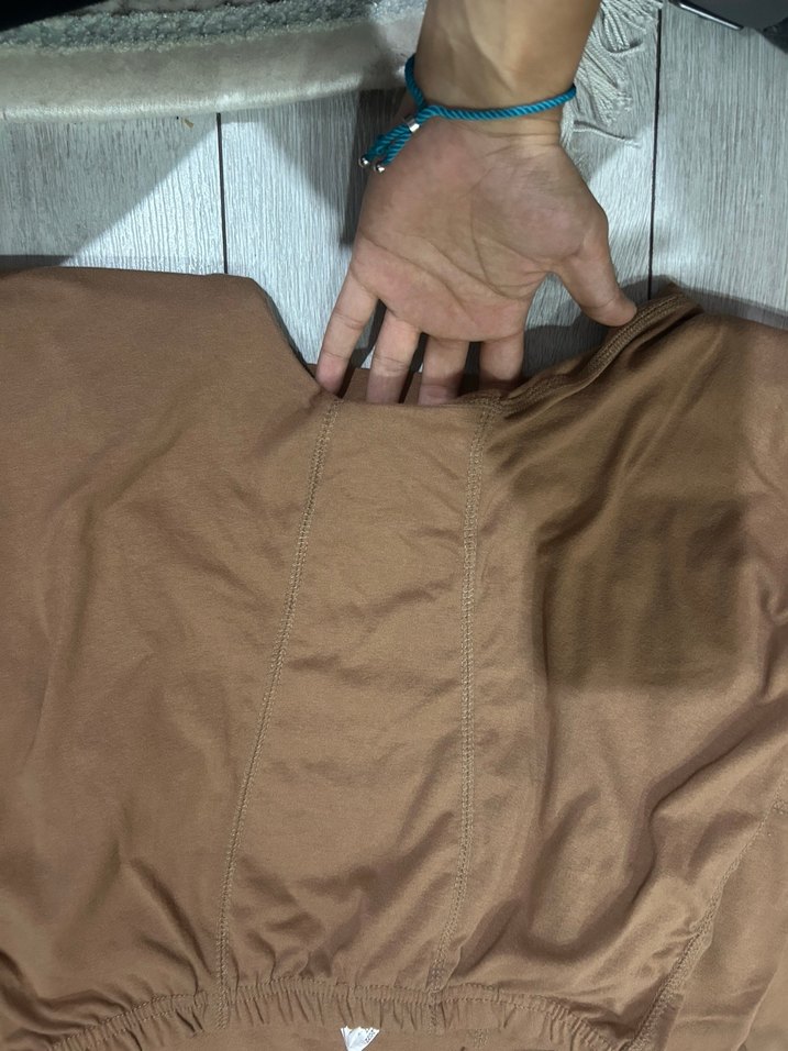 Erkek Kahverengi Uzun Kollu içlik Takım - Görsel 2