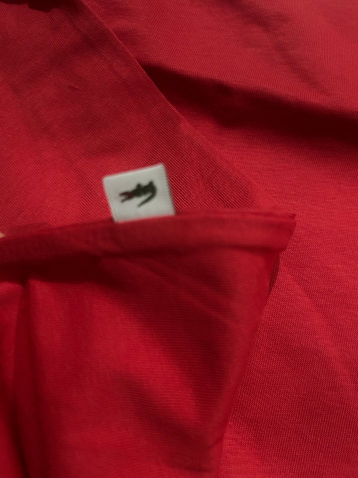 Lacoste 2xl Kırmızı Baskılı Erkek Tişört - Görsel 4