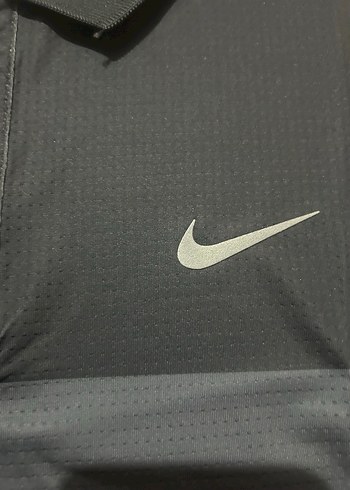 Nike L antrasit gri Polo Yaka Erkek Tişört - Görsel 2