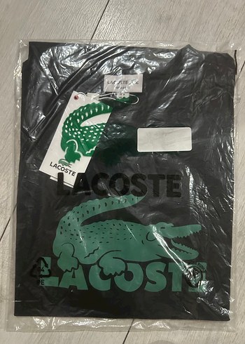 Lacoste Siyah Baskılı Erkek Tişört - Görsel 6