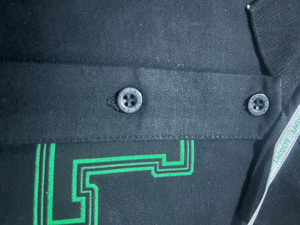 Siyah S beden Baskılı Lacoste - Görsel 3