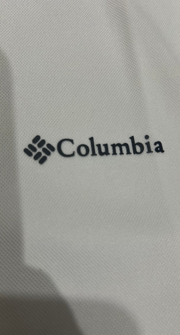 Columbia S beden Beyaz Kısa Kollu Polo Tişört - Görsel 5