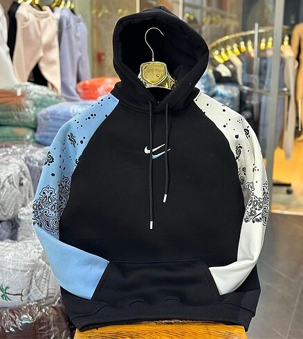 kol desenli erkek sweatshirts