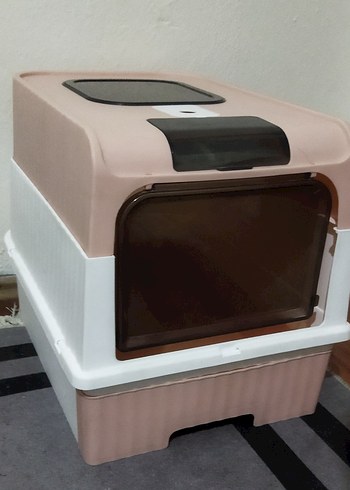 Pembe Çekmeceli Kedi Tuvaleti - Görsel 9