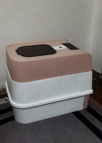 Pembe Çekmeceli Kedi Tuvaleti - Görsel 8