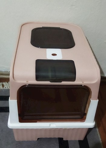 Pembe Çekmeceli Kedi Tuvaleti - Görsel 10