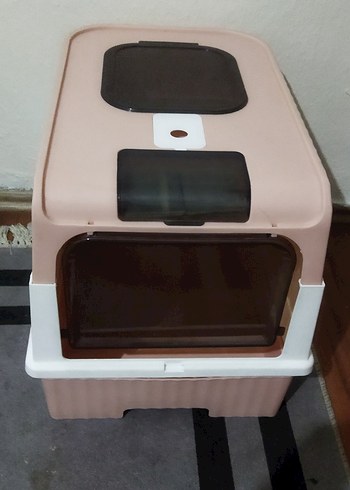 Pembe Çekmeceli Kedi Tuvaleti - Görsel 4