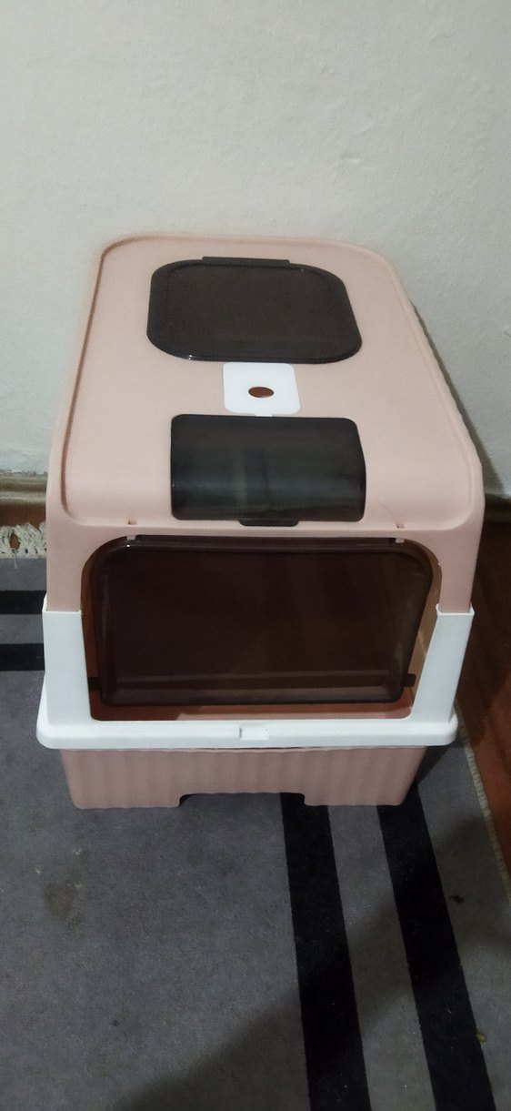 Pembe Çekmeceli Kedi Tuvaleti - Görsel 4