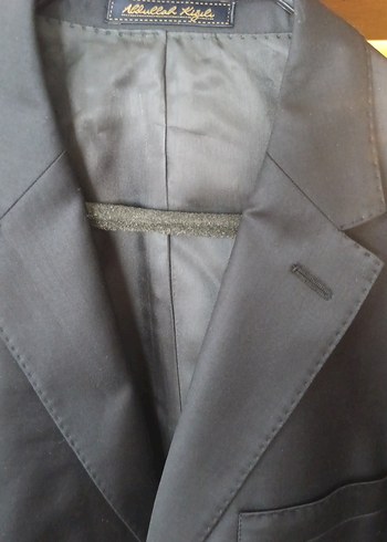 Erkek Siyah Düğmeli Normal Kesim Takım Ceketi - Görsel 2