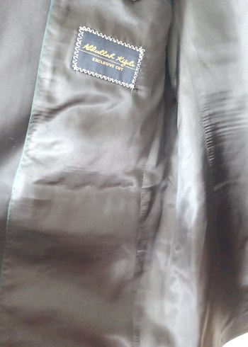 Erkek Siyah Düğmeli Normal Kesim Takım Ceketi - Görsel 4