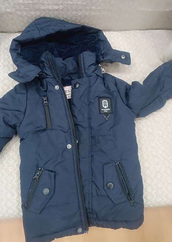 Erkek Çocuk Lacivert Fermuarlı Mont - Görsel 2